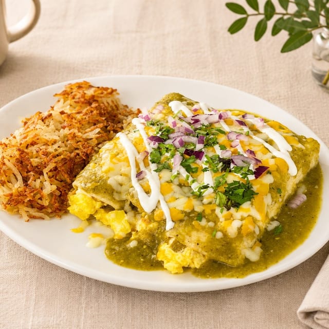 Breakfast Enchiladas.