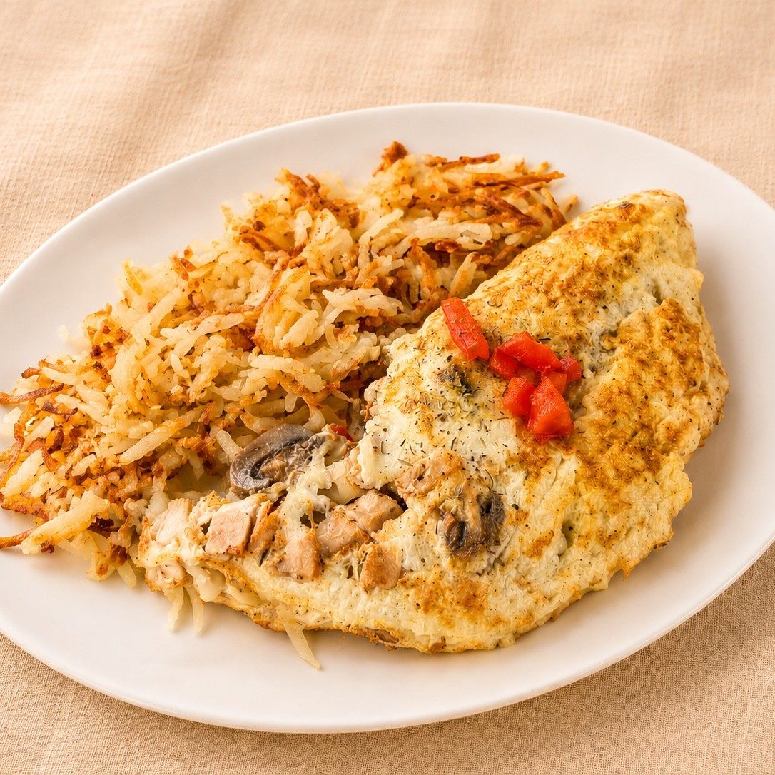 Turkey Egg-White Omelette.