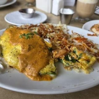 Baja Shrimp Omelette
