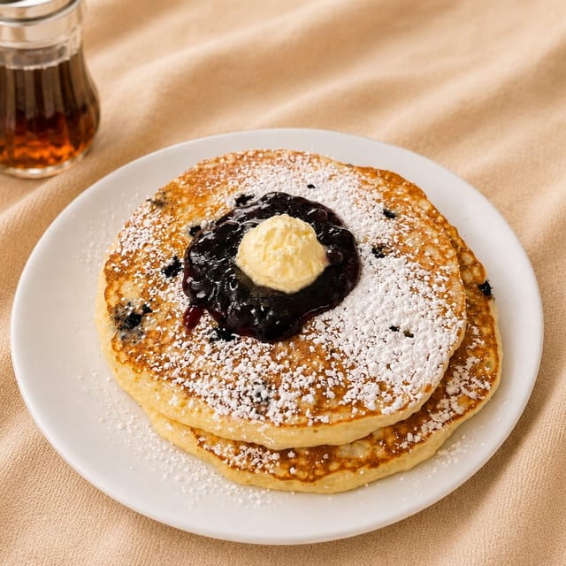 Blueberry Hill Pancakes.