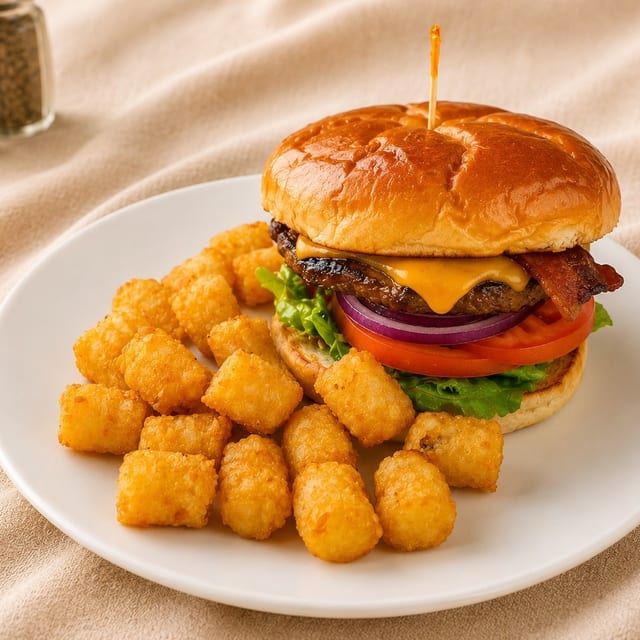 Benedict's Cheeseburger.