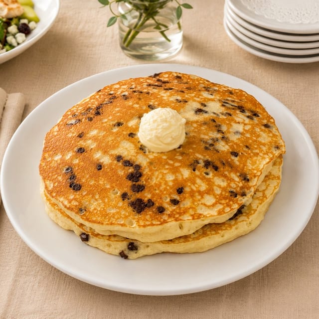 Chocolate Chip Pancakes.