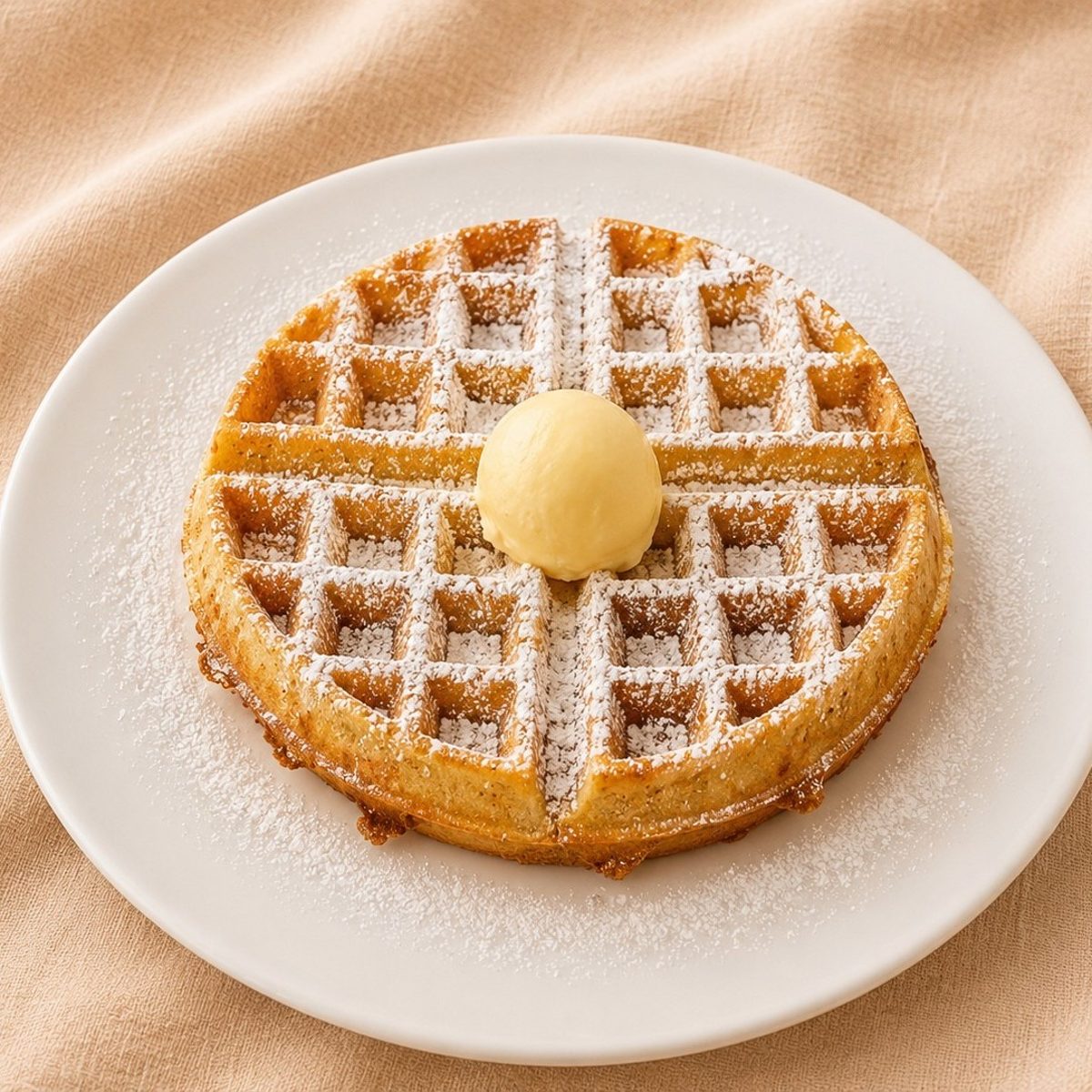 Plain Belgian Waffle