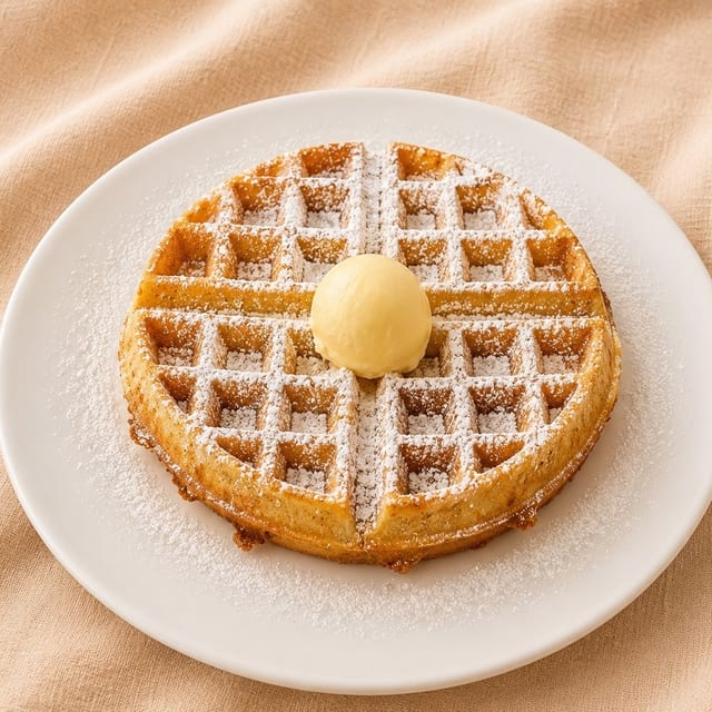 Plain Belgian Waffle.
