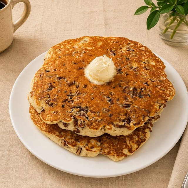 Pecan Pancakes.