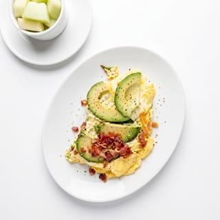 Bavocado Omelette