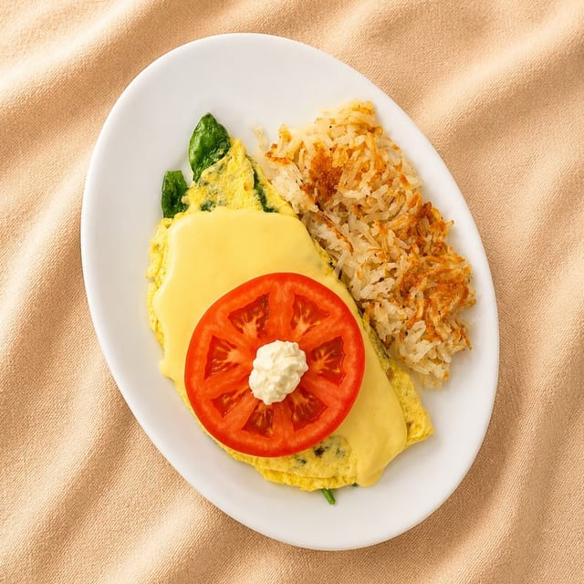 Omelette Florentine.