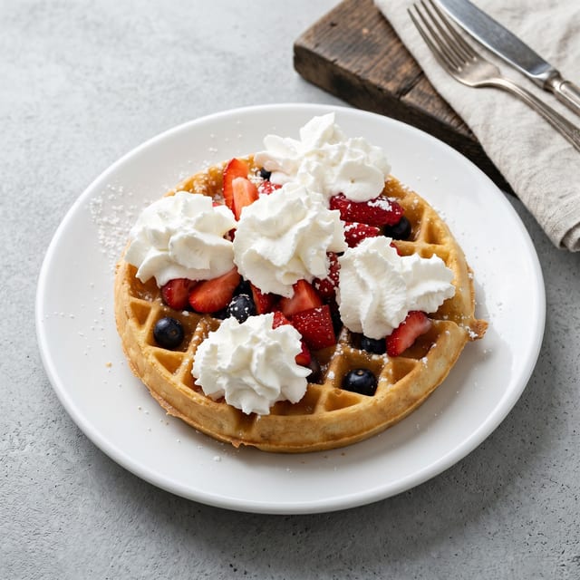 Very Berry Waffle.