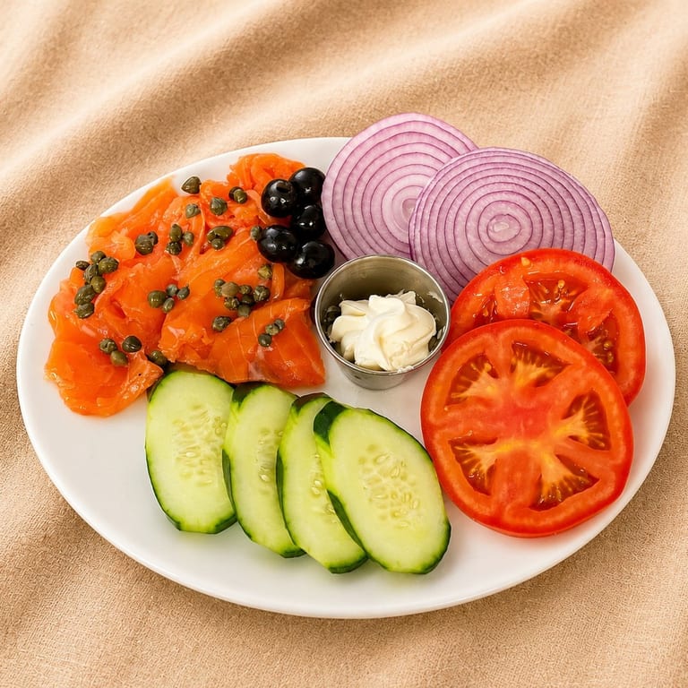 Delicious Lox Platter