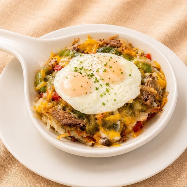 Pork Green Chile Skillet.