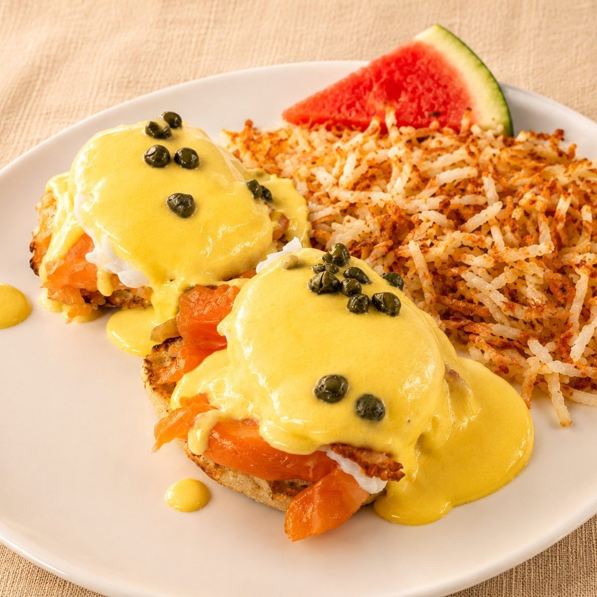 House Smoked Salmon Benedict